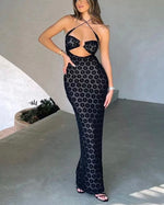 Maxivestido negro